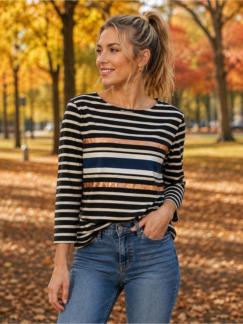 J.Crew Boatneck Top